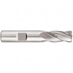 SGS - 1", 4 Flute, Single End, Solid Carbide, 0.02" Corner Radius End Mill - 4" OAL, 30° Helix, Right Hand Flute, 1-1/2" LOC, Right Hand Cut - A1 Tooling