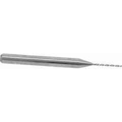 SGS - 0.65mm, 130° Drill Point, 1/8" Shank Diam, Regular Spiral Circuit Board Drill Bit - A1 Tooling