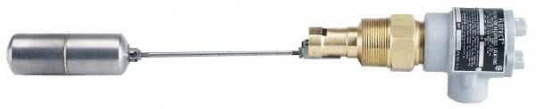 Dwyer - 1-1/2" Thread, 100 Max psi, 275°F Max, Liquid Level Float - 0.7 Float SG, Stainless Steel Stem - A1 Tooling