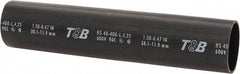 Thomas & Betts - 8" Long, 3:1, Polyolefin Heat Shrink Electrical Tubing - Black - A1 Tooling