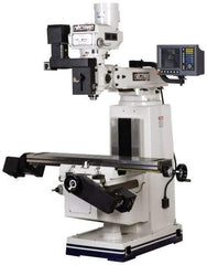 Vectrax - 54" Long x 10" Wide, 3 Phase Acurite Millpower CNC Milling Machine - Variable Speed Pulley Control, NT40 Taper, 5 hp - A1 Tooling