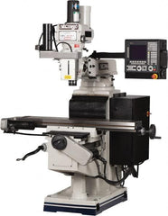 Vectrax - 54" Long x 10" Wide, 3 Phase Fagor 3 Axis 8055i CNC Milling Machine - Variable Speed Pulley Control, NT40 Taper, 5 hp - A1 Tooling