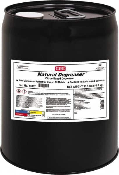 CRC - 5 Gal Bucket Cleaner/Degreaser - Liquid, Unscented - A1 Tooling