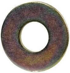 Made in USA - 3/4" Screw, Grade 8 Alloy Steel USS Flat Washer - 0.805" ID x 2.03" OD, 0.177" Thick, Zinc Yellow Dichromate Finish - A1 Tooling