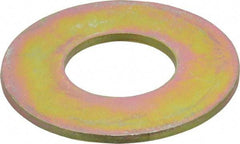 Made in USA - 1-1/4" Screw, Grade 8 Alloy Steel USS Flat Washer - 1.368" ID x 3.03" OD, 0.192" Thick, Zinc Yellow Dichromate Finish - A1 Tooling