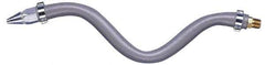 Guardair - Blow Gun Flexible Extension Hose - 1/4 NPT, 12" Long, Aluminum - A1 Tooling