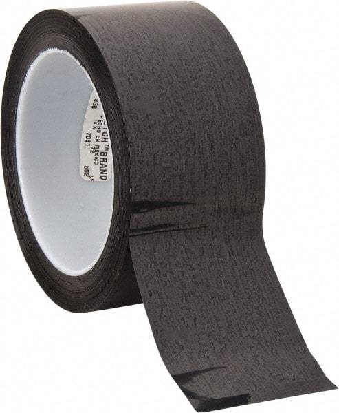 3M - 72 Yds. x 2", Black Polyester Film Tape - 850 Series, 1.9 mil Thick, 28 Lb./Inch Tensile Strength - A1 Tooling