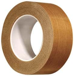 3M - 36 Yd Long x 3/4" Wide, Series 5453, Brown Silicone Glass Cloth/PTFE Tape - 8.2 mil Thick, 175 Lb/In Tensile Strength - A1 Tooling