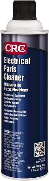 CRC - Electrical Contact Cleaners & Freeze Sprays Type: Electrical Grade Cleaner/Degreaser Container Size Range: 16 oz. - 31.9 oz. - A1 Tooling