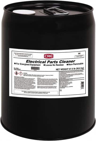 CRC - Electrical Contact Cleaners & Freeze Sprays Type: Electrical Grade Cleaner/Degreaser Container Size Range: 5 Gal. - 49.9 Gal. - A1 Tooling