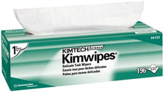 Kimtech - Dry Clean Room/Lab/Critical Task Wipes - Pop-Up, 11-3/4" x 11-3/4" Sheet Size, White - A1 Tooling