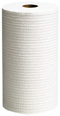 WypAll - X60 Dry Shop Towel/Industrial Wipes - Small Roll, 13-3/8" x 9-3/4" Sheet Size, White - A1 Tooling