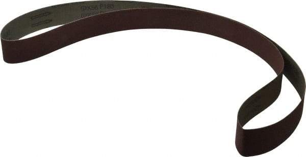 Tru-Maxx - 1-1/2" Wide x 60" OAL, 180 Grit, Aluminum Oxide Abrasive Belt - Aluminum Oxide, Very Fine, Coated - A1 Tooling