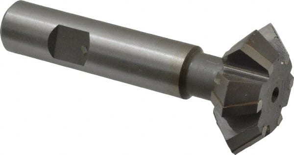 Whitney Tool Co. - 1-1/2° 1-1/2" Cut Diam, 9/16" Cut Width, 5/8" Shank, Carbide-Tipped Double-Angle Cutter - A1 Tooling