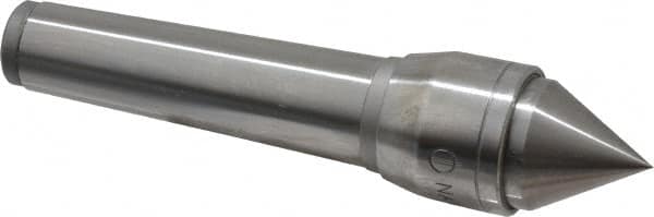 Value Collection - MT3 Taper Shank, 1.27" Head Diam Live Center - 1.1" Point Diam, 0.96" Point Len, 661 Lb Max Workpc, Standard Point - A1 Tooling