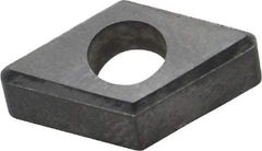 Made in USA - 1/2" Inscribed Circle, Diamond (Shape) Shim for Indexables - Carbide, 1/4" Thick, IDSN Shim Style, Negative Rake - A1 Tooling