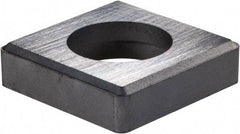 Made in USA - 3/4" Inscribed Circle, Square Shim for Indexables - Carbide, 3/16" Thick, ISSN Shim Style, Negative Rake - A1 Tooling