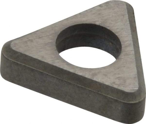 Made in USA - 3/8" Inscribed Circle, Triangle Shim for Indexables - Carbide, 1/8" Thick, ITSN Shim Style, Negative Rake - A1 Tooling