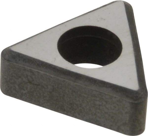 Made in USA - 3/8" Inscribed Circle, Triangle Interchangeable Head Shim for Indexables - Carbide, 3/16" Thick, ITSN Shim Style, Negative Rake - A1 Tooling