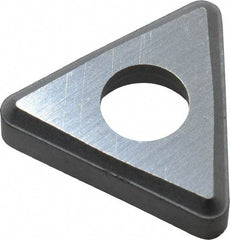 Made in USA - 3/8" Inscribed Circle, Triangle Shim for Indexables - Carbide, 1/8" Thick, STN Shim Style, Negative Rake - A1 Tooling