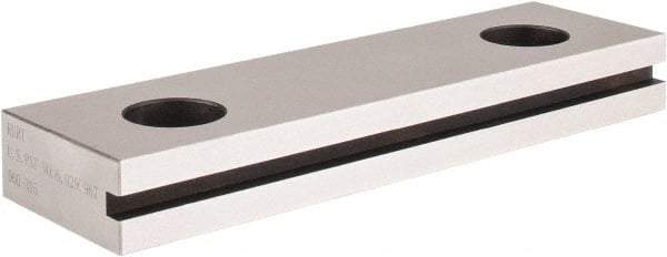 Kurt - Vise Jaw Plate - Steel, 5.969" Long, 0.752" Wide, 1.735" High - A1 Tooling