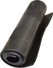 Made in USA - 12" Long, 36" Wide, 3/16" Thick, Neoprene Rubber Foam Sheet - 65 to 75 Durometer, Black, -40 to 220°F, 1,500 psi Tensile Strength, Cut-to-Length - A1 Tooling