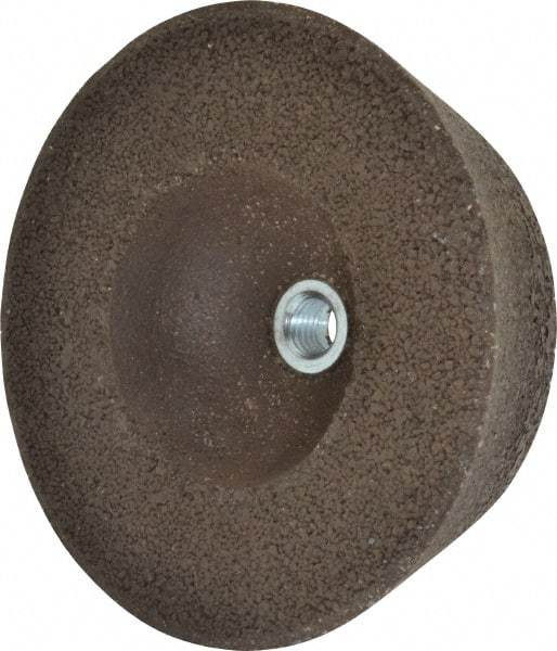 Norton - 6" Diam, 2" Overall Thickness, 14 Grit, Type 11 Tool & Cutter Grinding Wheel - Very Coarse Grade, Zirconia Alumina, R Hardness, 6,000 RPM - A1 Tooling