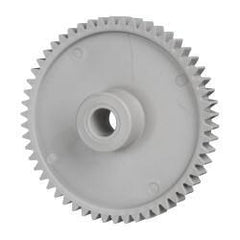 Made in USA - 48 Pitch, 2-1/4" Pitch Diam, 2.333" OD, 54 Tooth Spur Gear - 1/4" Face Width, 5/16" Bore Diam, 43/64" Hub Diam, 20° Pressure Angle, Acetal - A1 Tooling