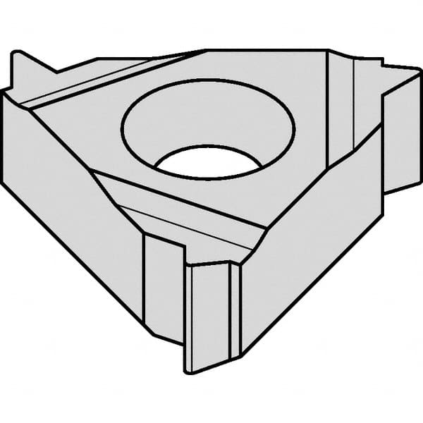 Kennametal - 16EL External Left Hand 12 UN Laydown Threading Insert - Grade KC5025, TiAlN Coated Carbide, 9.53mm Inscribed Circle - A1 Tooling