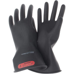 Salisbury by Honeywell - Class 0, Size M (8), 11" Long, Rubber Lineman's Glove - A1 Tooling