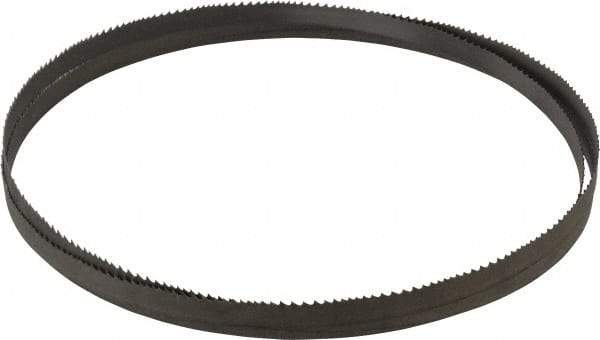 Irwin Blades - 6 to 10 TPI, 7' 9-1/2" Long x 1/2" Wide x 0.025" Thick, Welded Band Saw Blade - Bi-Metal, Toothed Edge - A1 Tooling