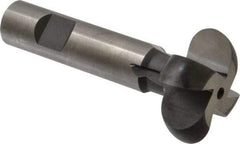 Made in USA - 3/8" Radius, 3/4" Circle Diam, 1-3/4" Cutter Diam, Shank Connection, Convex Radius Cutter - 3/4" Shank Diam, 4" OAL, High Speed Steel, Uncoated, Form Relieved, 4 Teeth, Weldon Flat - A1 Tooling