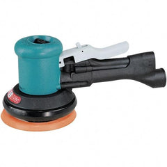 Dynabrade - 12,000 OPM, 23 CFM Air Consumption, Palm Air Orbital Sander - Round Pad, 1/4 NPT Inlet - A1 Tooling