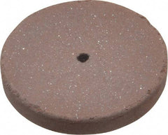 Cratex - 1" Diam x 1/16" Hole x 1/8" Thick, Surface Grinding Wheel - Silicon Carbide, Fine Grade, 25,000 Max RPM, Rubber Bond, No Recess - A1 Tooling