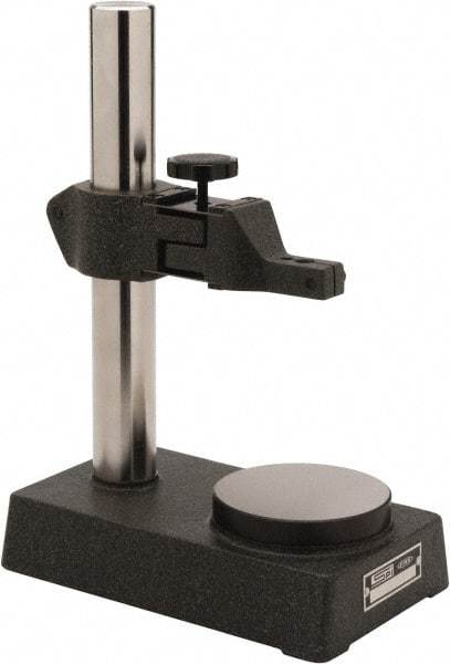 SPI - Meehanite Cast Iron, Rectangular Base, Comparator Gage Stand - 11" High, 8" Base Length x 5" Base Width x 2" Base Height, Includes Holder - A1 Tooling