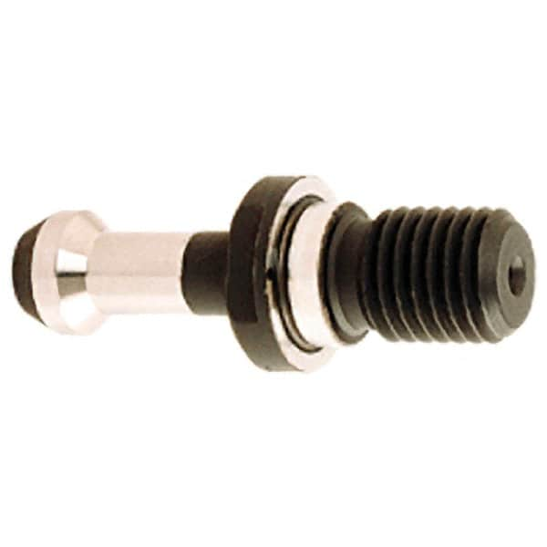 Iscar - BT40 Taper, M16x2 Thread, 60° Angle Radius, Standard Retention Knob - 2.3622" OAL, 0.5906" Knob Diam, 1.378" from Knob to Flange - Exact Industrial Supply