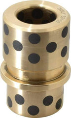 Dayton Lamina - 1" ID x 2-11/16" OAL, Cast Aluminum Bronze, Die & Mold Shoulder Bushing - Shoulder, 1-27/32" Bottom OD, 1-1/2" Top OD, 1-3/4" Under Collar, 1-3/4" Under Collar, 15/16" Above Collar - A1 Tooling