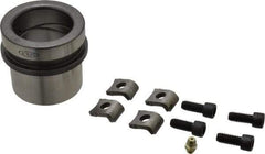 Dayton Lamina - 1-3/4" ID x 2-3/8" OAL, Steel, Die & Mold Shoulder Bushing - Short Shoulder, 2-1/2" Bottom OD, 2-1/4" Top OD, 2.658" Collar OD, 1" Under Collar, 1-3/8" Above Collar - A1 Tooling