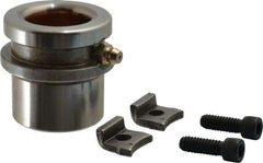 Dayton Lamina - 1" ID x 1-3/4" OAL, Steel, Bronze Plated Die & Mold Shoulder Bushing - Short Shoulder, 1.72" Bottom OD, 1-1/2" Top OD, 1.845" Collar OD, 13/16" Under Collar, 15/16" Above Collar - A1 Tooling