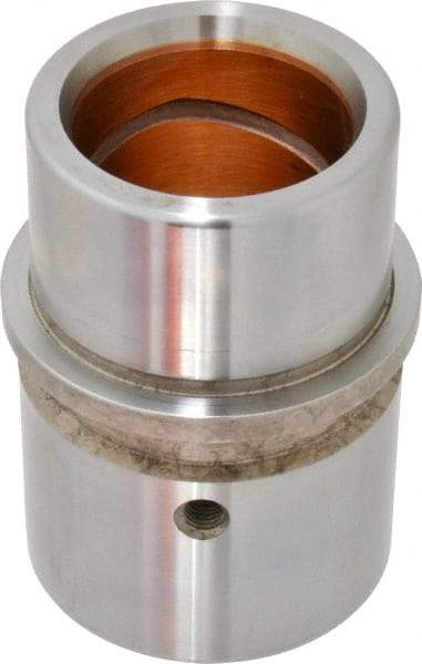 Dayton Lamina - 1-1/2" ID x 3-3/16" OAL, Steel, Bronze Plated Die & Mold Shoulder Bushing - Shoulder, 2.19" Bottom OD, 2" Top OD, 2.345" Collar OD, 2" Under Collar, 1-3/16" Above Collar - A1 Tooling