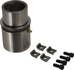 Dayton Lamina - 2" ID x 4-5/8" OAL, Steel, Die & Mold Shoulder Bushing - Extra Long Shoulder, 2.909" Bottom OD, 2-1/2" Top OD, 3.064" Collar OD, 3" Under Collar, 1-5/8" Above Collar - A1 Tooling