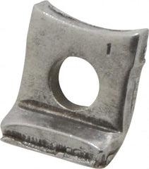 Dayton Lamina - Die & Mold Shoulder Bushing Clamp - 1-1/4, 1-1/2, 1-3/4, 2, 2-1/2, 3, 3-3/4 & 4" Diam Compatability, 25/32" Long x 5/8" Wide x 3/8" High, 0.193" Clamp Tail Height - A1 Tooling