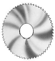 Made in USA - 2-3/4" Diam x 0.032" Blade Thickness x 3/4" Arbor Hole Diam, 72 Tooth Slitting and Slotting Saw - Arbor Connection, Solid Carbide, Concave Ground - A1 Tooling