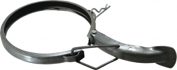 Made in USA - 4" ID Galvanized Duct Clamp with PVC Seal - A1 Tooling