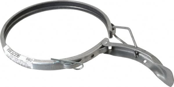 Made in USA - 5" ID Galvanized Duct Clamp with PVC Seal - A1 Tooling