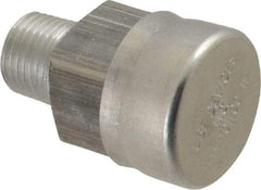 LDI Industries - 1/8 Thread, Aluminum, Protected Vent - 1-1/8" High, 9/16" Hex Flats Diam - A1 Tooling