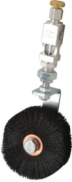 LDI Industries - 3" Width/Diam, Oil Reservoir Lubrication Brushes - 250°F, Straight Shank - A1 Tooling