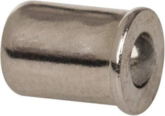 Gits - Steel, Zinc Plated, Plain Drive One Piece, Ball Valve Oil Hole Cover - 0.190-0.192" Drive Diam, 3/16" Drive-In Hole Diam, 1/4" Drive Length, 9/32" Overall Height - A1 Tooling