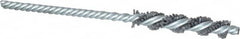 Osborn - 3/8" Diam Helical Nylon Tube Brush - 2" Brush Length, 5" OAL, 0.187" Diam Shank - A1 Tooling