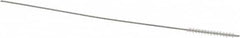 Osborn - 0.075" Diam Helical Nylon Tube Brush - 3/4" Brush Length, 4" OAL, 0.031" Diam Shank - A1 Tooling